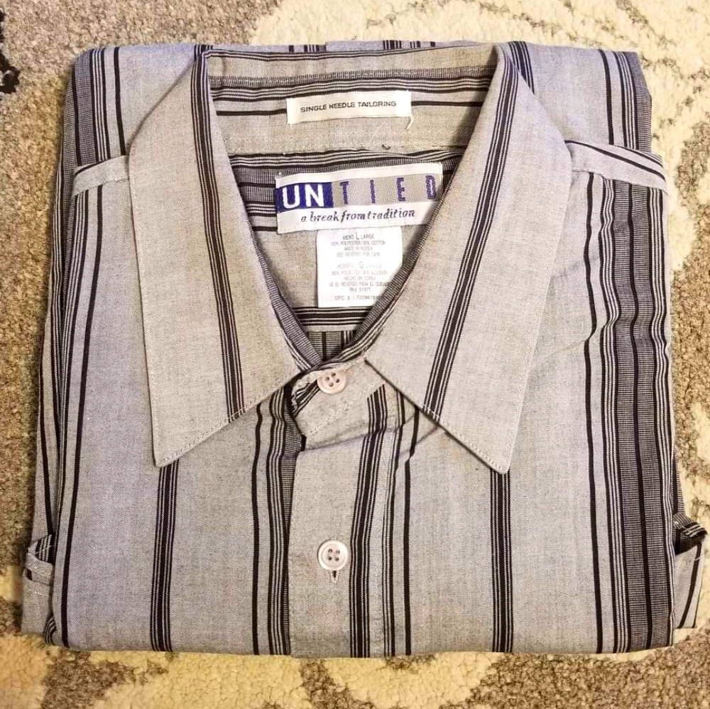 Mens dress shirt, Grey